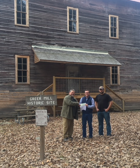 Friends of the Eleven Point receiving grant for Greer Mill Historic Site restoration in Missouri