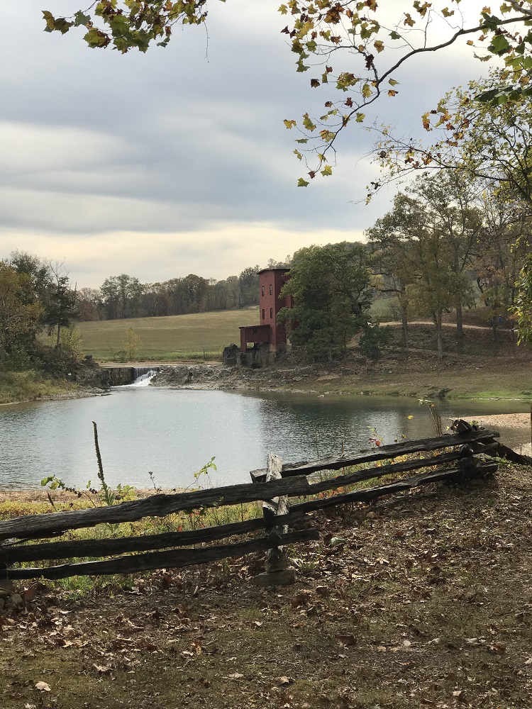Dillard Mill in Missouri as seen from a distance