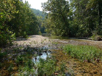 Big Creek in Pioneer Backcountry Missouri