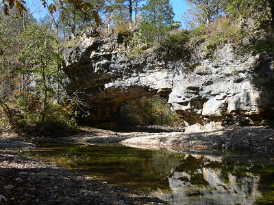 Clifty Creek Natural Bridge Missouri